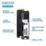 OSCOO ON900A PCIe 512 GB SSD for MacBook Air/MacBook Pro (Retina) / MacMini/Mac Pro/iMac